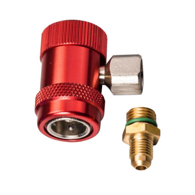 R134a AC Unit Repair Parts Adjustable Refrigerant Quick Coupler Lock Snap