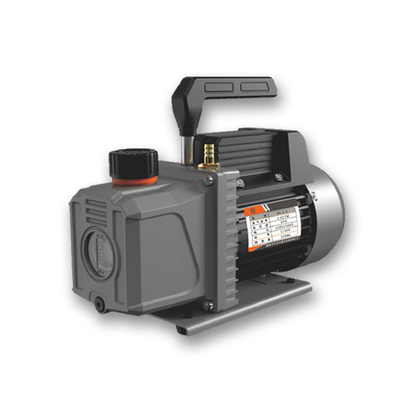 RS - 1.5 3 CFM Vacuum Pump Rotary Vane Single Stage Display Graph Pressure