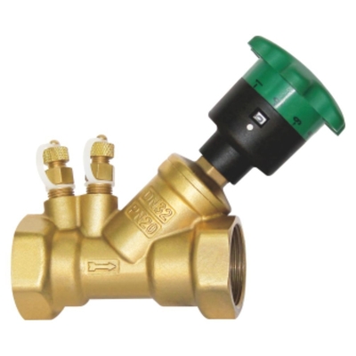 Stainless Steel Motorized Zone Valve Casting Static Flow Balancing Valve Brass