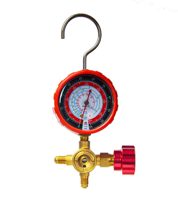 Three Valve Commercial Refrigeration Repair Parts Vacuum Pressure Gauge Meter