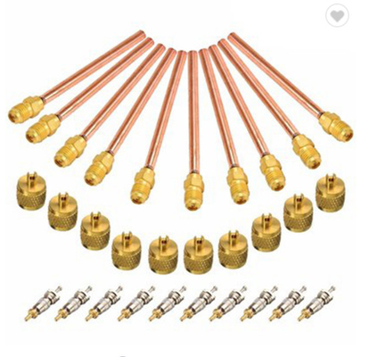 Manual Copper Access Valve 1/2&quot; One Way OEM for Air Conditioner