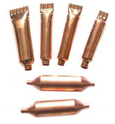 Copper Refrigerator Filter Drier R134a OEM For Air Conditioner