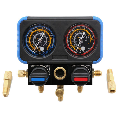 Single Manifold Refrigerant Gauge Set Commercial Refrigeration Repair Parts for R410A