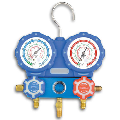 ODM HVAC Refrigerant Pressure Gauge Set For R410A High Precision