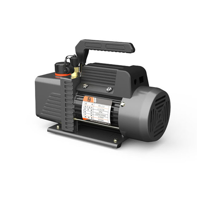 RS - 1.5 3 CFM Vacuum Pump Rotary Vane Single Stage Display Graph Pressure