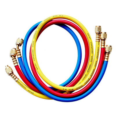 1/4 SAE Rubber Refrigerant Charging Hose 36&quot; AC ODM Refrigeration Compressor