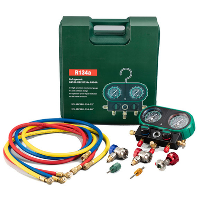 SAE Commercial Refrigeration Repair Parts , Aluminum Alloy Digital Hvac Gauges