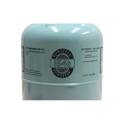 Alkene R134a Gas Bottle Refrigerant Tank Recovery 3.4kg For Chemical Industry
