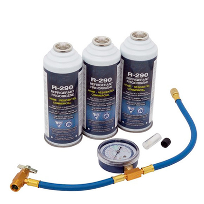 11GWP Propane Refrigerant R290 Replacement IOS9001 Colorless