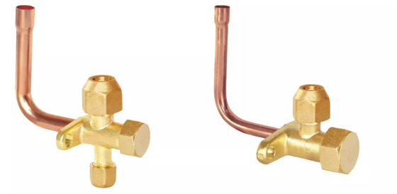 ODM Brass AC Spare Part Max Flow 4.2MPa 120 Degree 1/4&quot; For R32