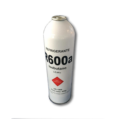 CE Eco Friendly Refrigerant Gas , Clear Isobutane R600a Refrigerant