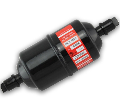 Stainless Steel Liquid Filter Drier Active Aluminum Inside SDCL For Refrigeration
