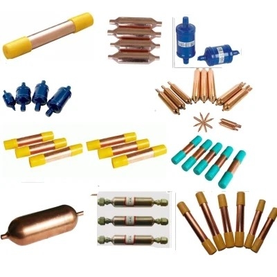 Refrigeration AC Filter Driers 12g , Pencil Filter Drier With Nut