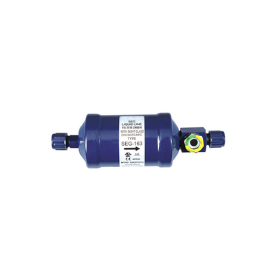 CE SEG Series Refrigerator Filter Drier Stainless Steel With Sight Glass