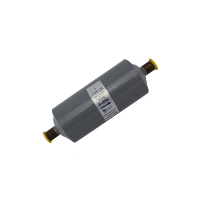 Grey copper Freezer Filter Drier For Refrigerator S Series Acid Removal