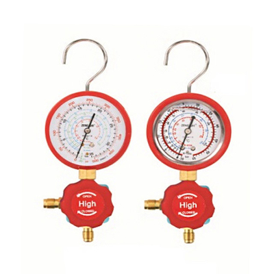 R290 R404A Commercial Refrigeration Repair Parts Refrigeration Pressure Gauge