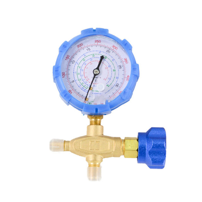 Single Digital Pressure Gauge With Sight Glass For Air Conditioning Charging