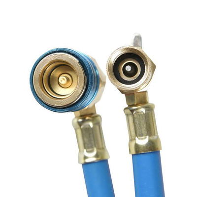 R134a Refrigerant Recharge Hose Ac 60' 350 Psi 1/2 ACME Thread Durable