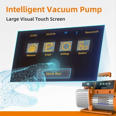 SVP-7 HVAC 7 Cfm Vacuum Pump 0.75 HP Dual Stage With Touch Screen