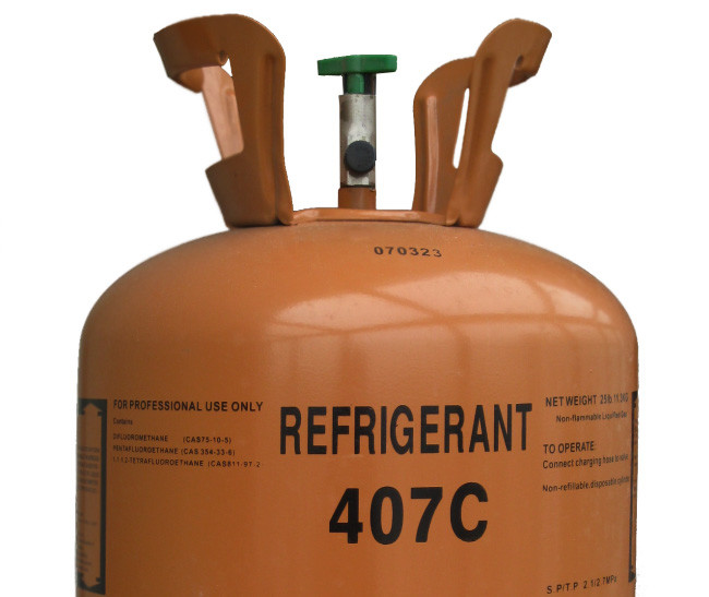 R407C Refrigerant Gas Cylinders Colorless 1700 GWP Non ODP